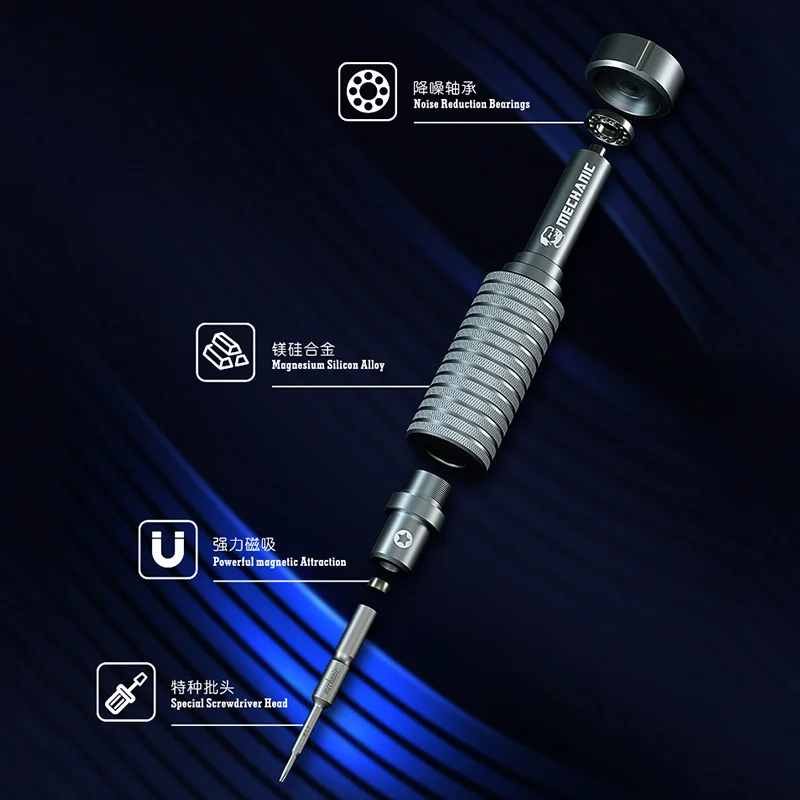 Imagem -06 - Mecânico-high Hardness Screwdriver Kit Convex Cross Torx t2 Y0.6 Pentalobe Phillips para Telefone Relógio Tablet Repair Ferramenta de Abertura