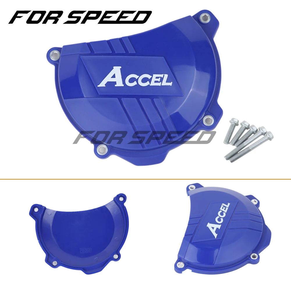 Motorcycle Nylon Clutch Cover Protector Protection Cover For SXF EXCF XCF XCFW SX-F EXC-F XC-F XCF-W 250 FREERIDE 350 13-15