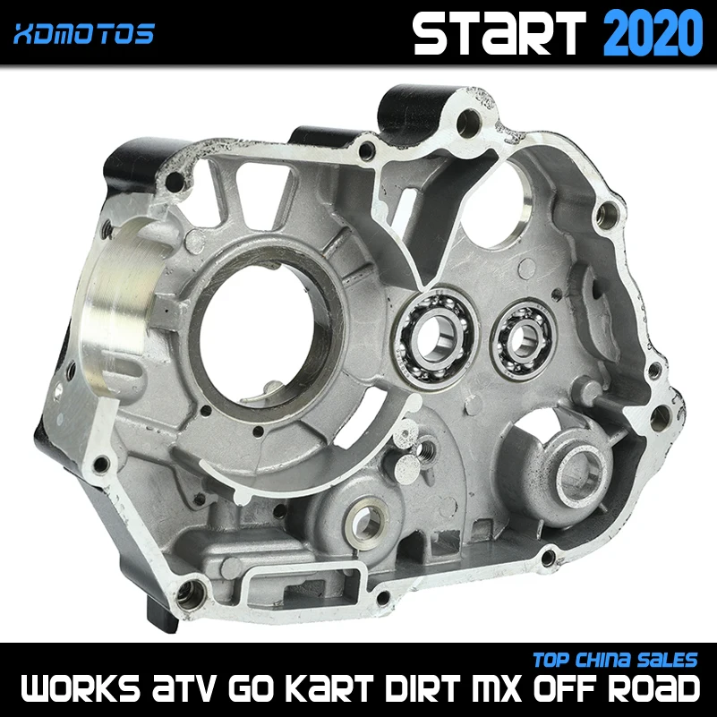 125cc Motorcycle Right CrankCase For Lifan 125 LF125 Horizontal Kick Starter Engine Kayo SSR BSE SDG Dirt Pit Bike Parts