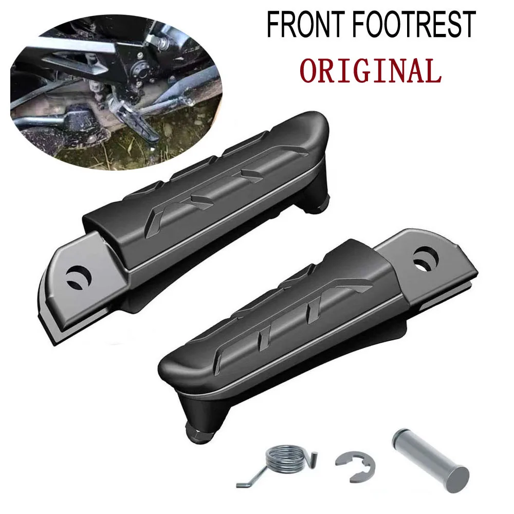 Fit Zontes G 155 SR  /  G1 155 Front Rear Pedal bracket Footrest Footrest Foot Pegs For Zontes G155 SR  G1-155