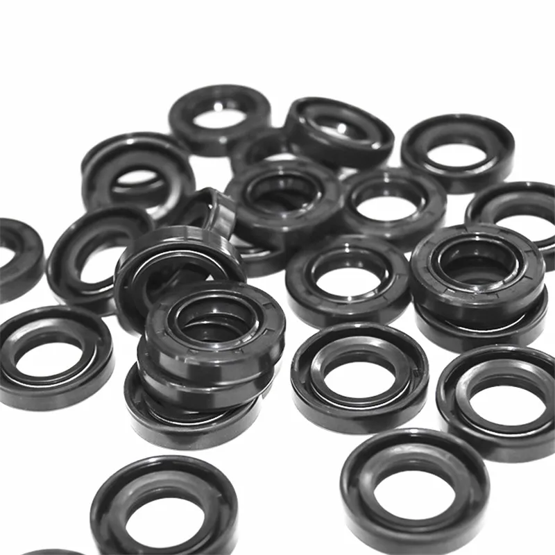 NBR Shaft Oil Seal TC-33*40*41*42*43*44*45*46*47*48*49*50*52*54*55*56*59*60*62*66*72*4/5/6/7/8/9/10/12 Double lip spring rotary