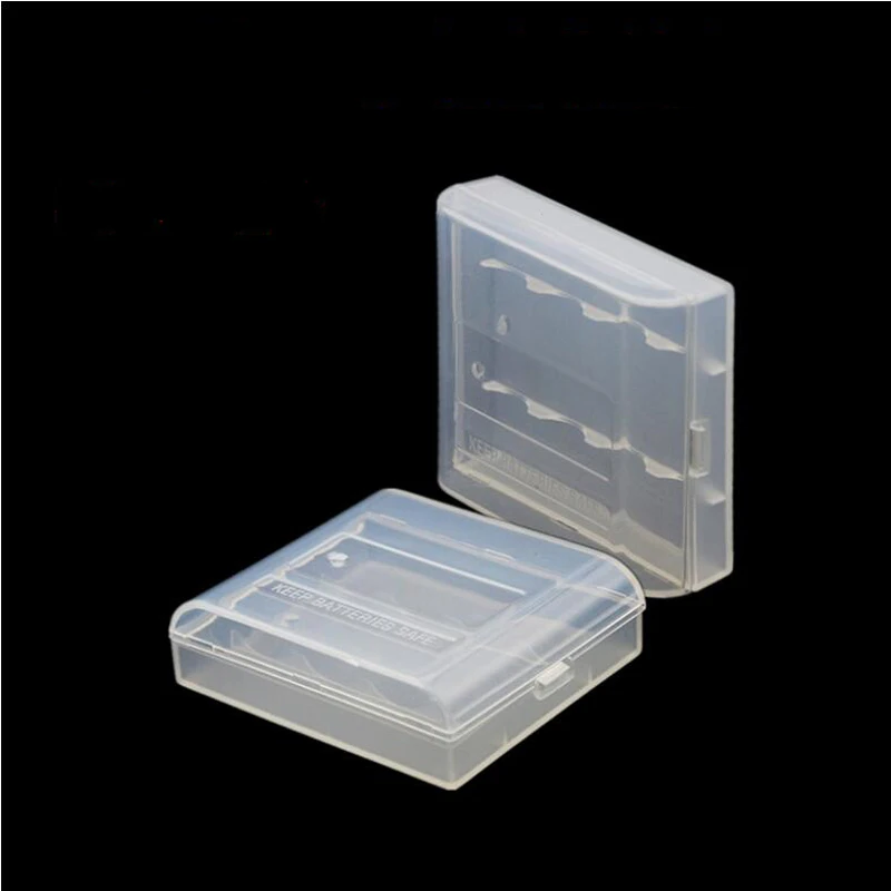 MasterFire 500pcs/lot Plastic Battery Holder Storage Box Case Shell for 4pcs AAA Batteries Protective Cover