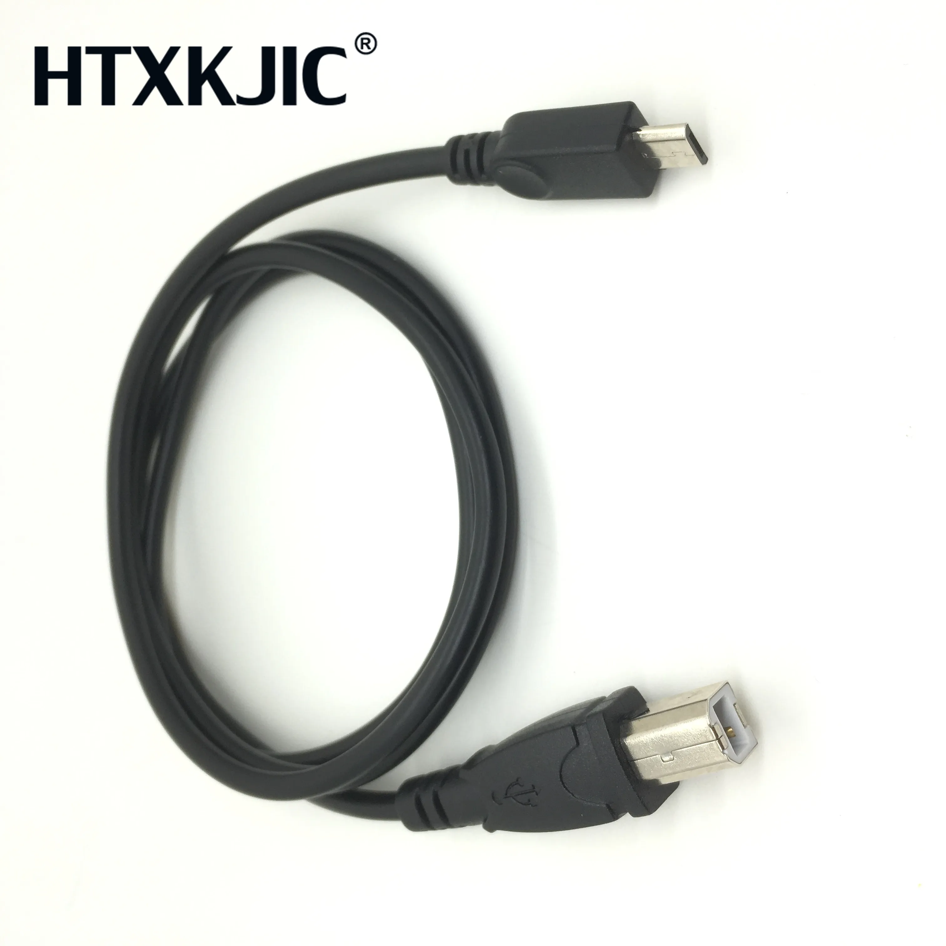 

Micro USB male to Standard USB 2.0 B Type Male Data Cable for Hard Disk & Printer Scanner 1m