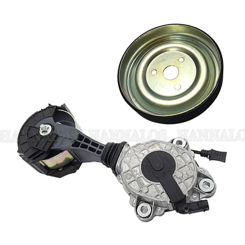 Original brand new engine belt water pump tensioner pulley 120455 9807033580 for Peugeot 308 408 508 3008 Citroen C3 C4 C5