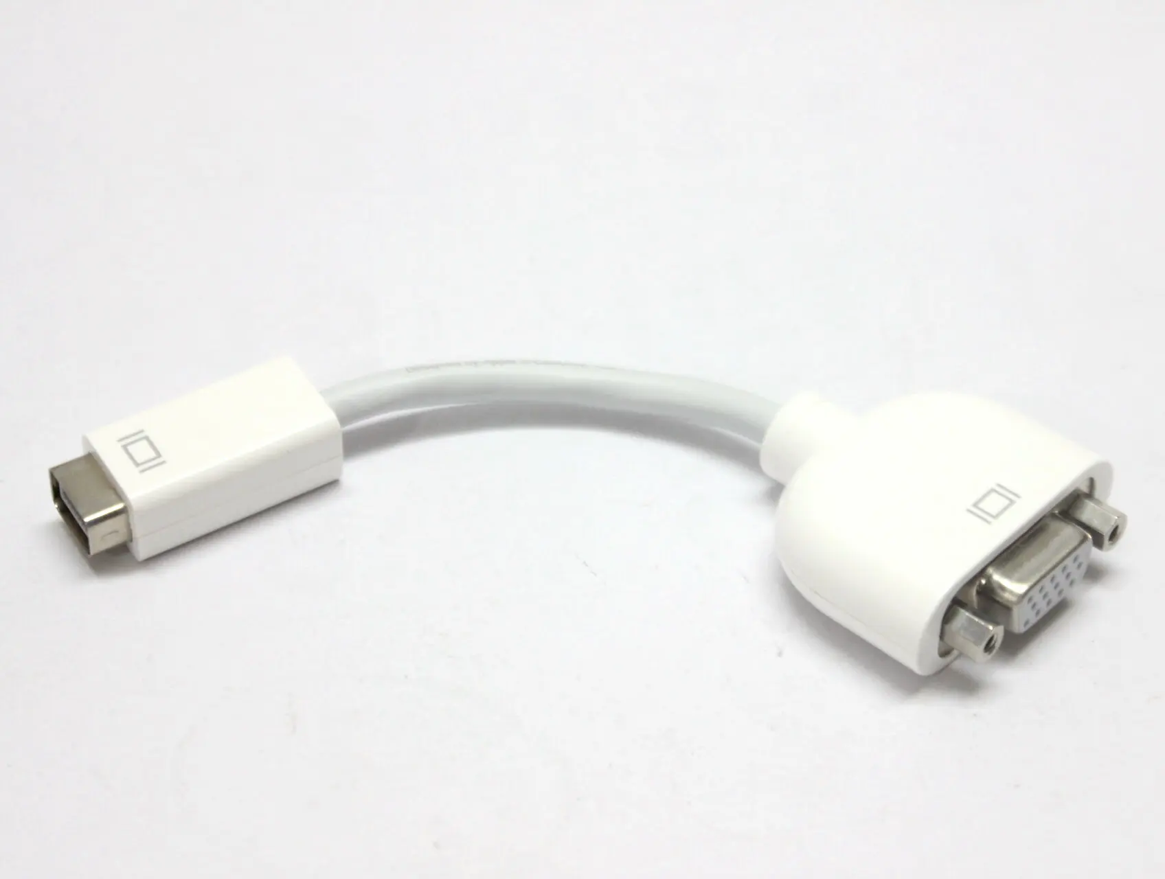Port DVI Mini Ke Kabel Adaptor VGA untuk Proyektor Monitor Mac iMac Macbook