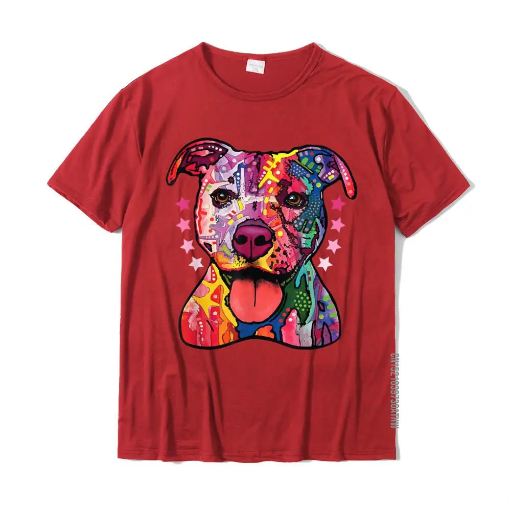 Camiseta de Pitbull para hombres, Camisa de algodón de gran tamaño, con diseño de arcoíris y Pitbull, regalos para amantes de los perros, estilo