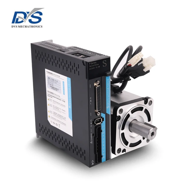 

2023 new cheap type DVS 750W 2.39n.m 3000rpm 17 bits absolute high quality ac servo motor and drive