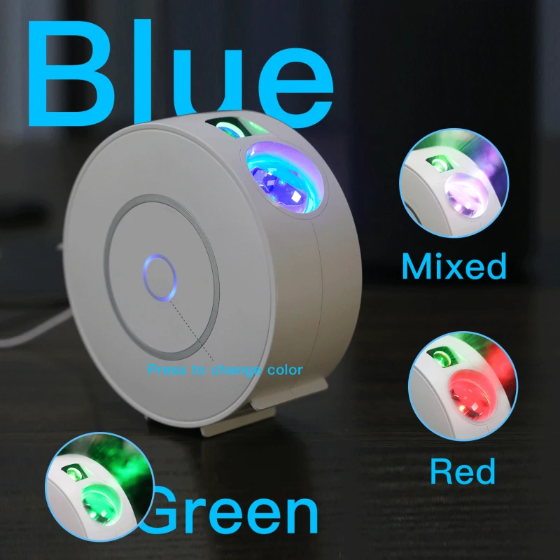 LED Smart Star Projector Lamp WiFi Starry Sky Projector Night Light Laser Wave Lamp APP Wireless Control for Alexa Google Home