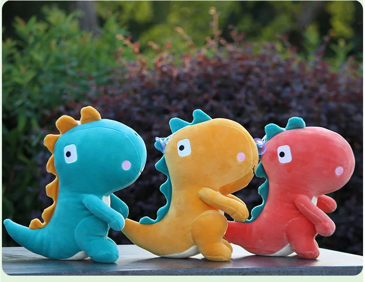 

Plush Dinosaur Toys Cute Cartoon Dinosaur Soft Pillow 25cm Stuffed Animal Soft Doll Kids Toy Birthday Gift