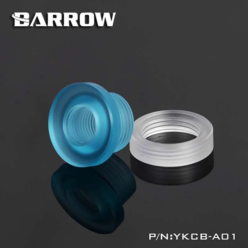 Barrow PC water cooling fittings Acrylic top Water Injection seat Plate-piercing screw PMMA Fitting water cooler YKCB-A01