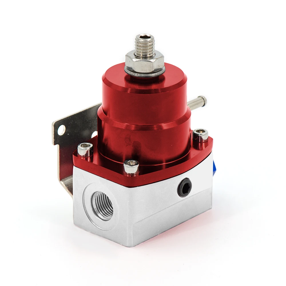 35-75PSI Racing Car Universal pressure fuel regulator Adjustable Fuel Pressure Regulator With 0-160PSI Gauge