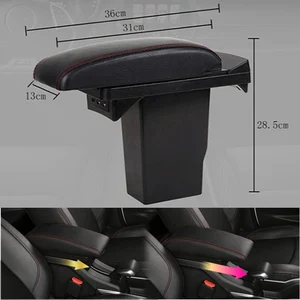 Peugeot Armbox, Innenausstattung, zentrale Aufbewahrungsbox, Spezialarm, USB, Nachrüstungsteile, Autozubehör, 2008 10 Hauptverkauf Peugut 2008 Zubehör - №2