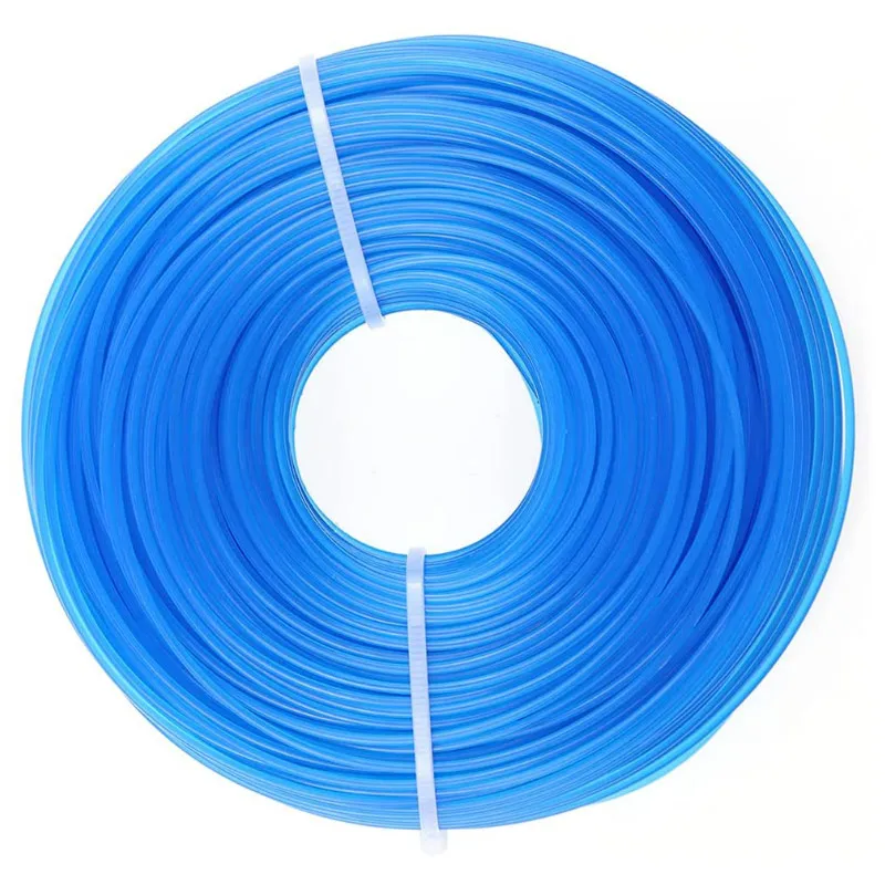 New Replacement 1.6mm x 100m Strimmer Line for Garden Grass Strimmer Strimmers Electric Brushcutter Nylon Cord Line Round Rope