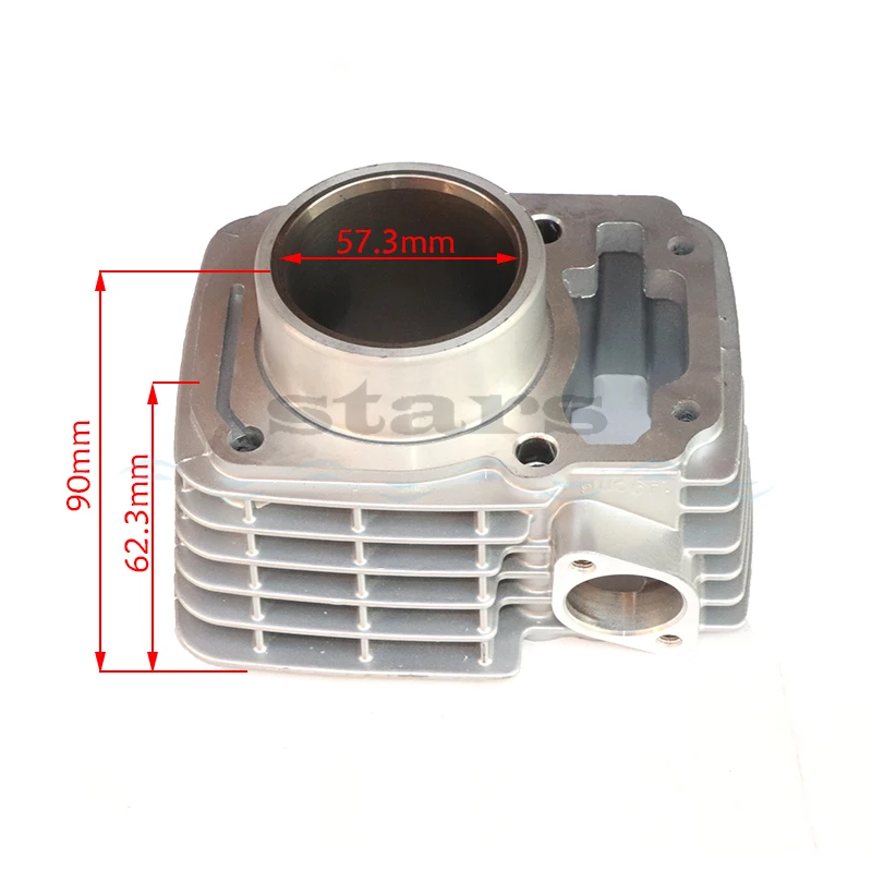 Engine Spare parts Motorcycle Cylinder Kit 57.3mm pin 14mm For Honda CBF150 XR150 WH150 KTT150 CBF XR WH KTT 150 150cc