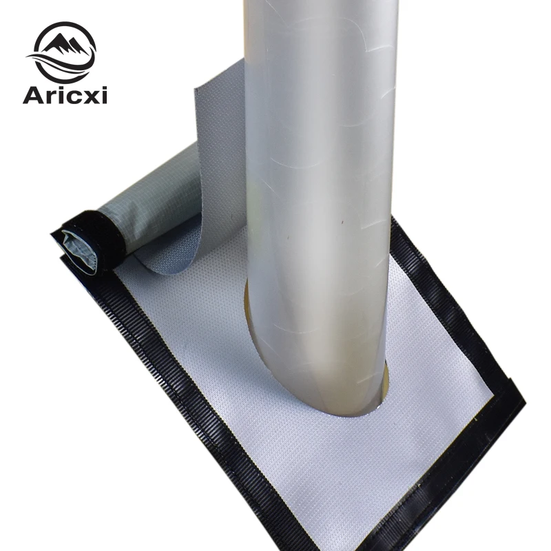 Aricxi Tent Stove Jack Fire Resistant Pipe Vent Accessory Keep Your Use Of Hot Flue Pipes Safe and Secure