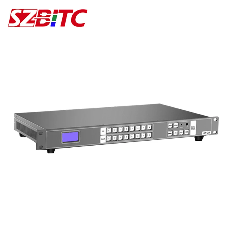 SZBITC 8x8 HDMI Matrix 4K2K HDMI Switcher 8 input 8 output Video Splitter EDID RS232/RJ45/TCP/IP Control with Remote Control