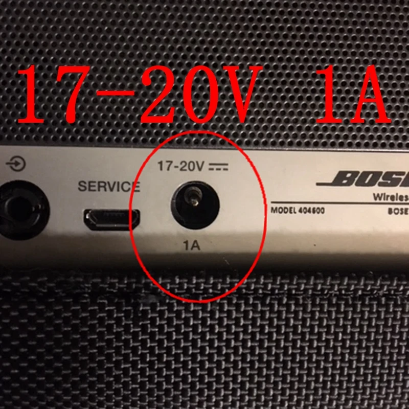 17V-20V 1A ACアダプター充電器 1000mA BOSE SoundLink 1 2 3 モバイル