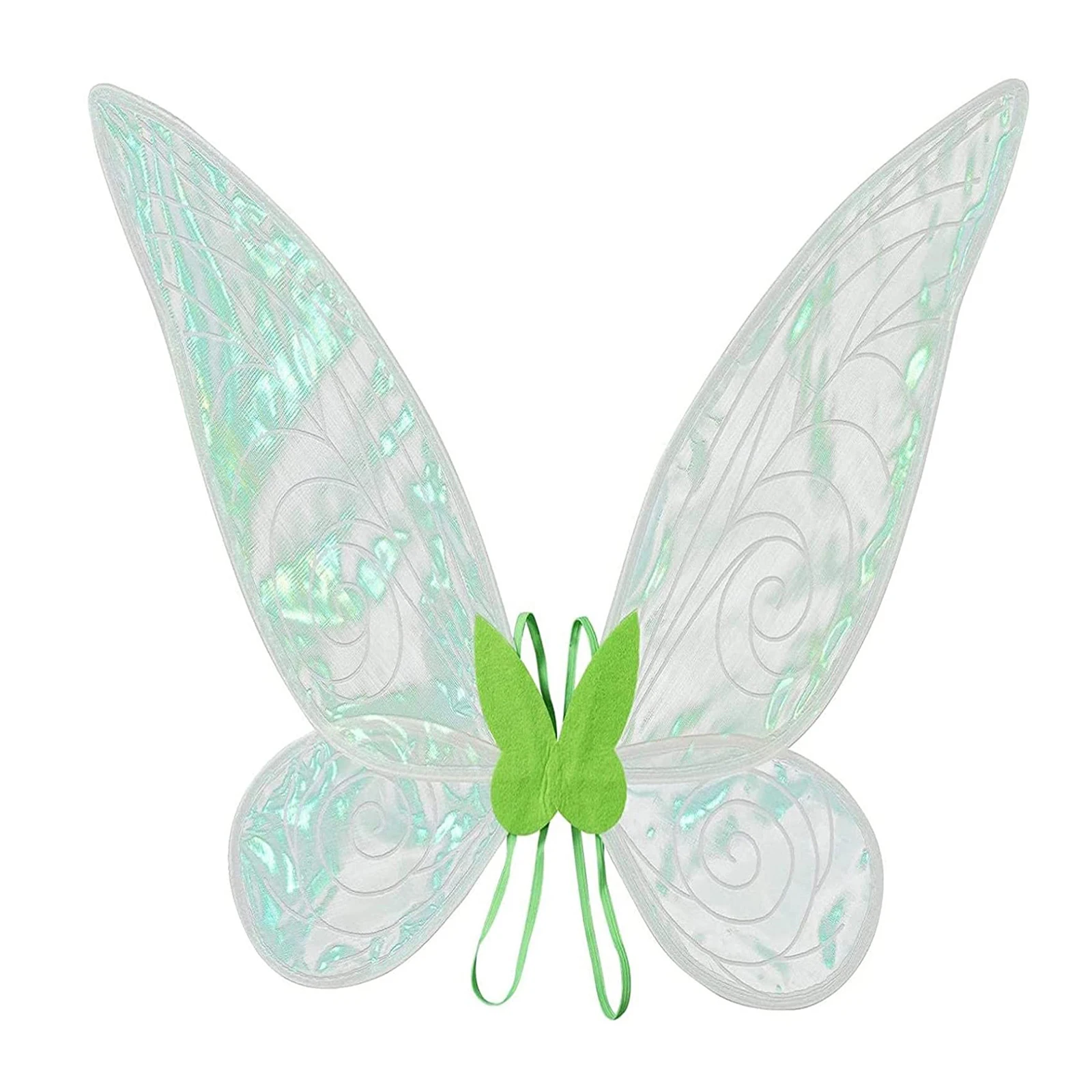 2021 New Butterfly Fairy Wings for Girls Kids Halloween Xmas Costumes Sparkle Sheer Fairy Princess Wings for Fairy Costumes