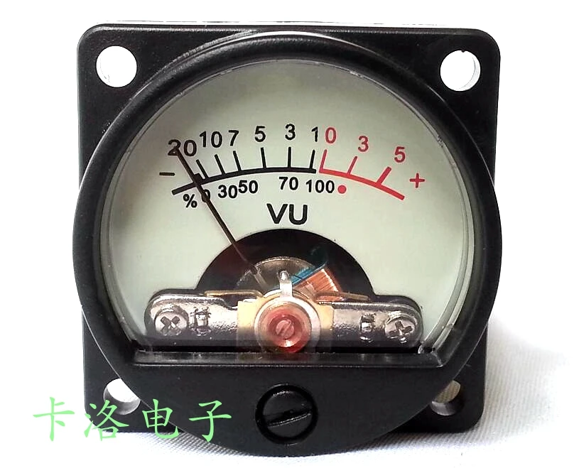 High-precision Vumeter Head Db Flat Meter 500VU Header Power Amplifier Electronic Tube Liner Pressure Strap Backlight