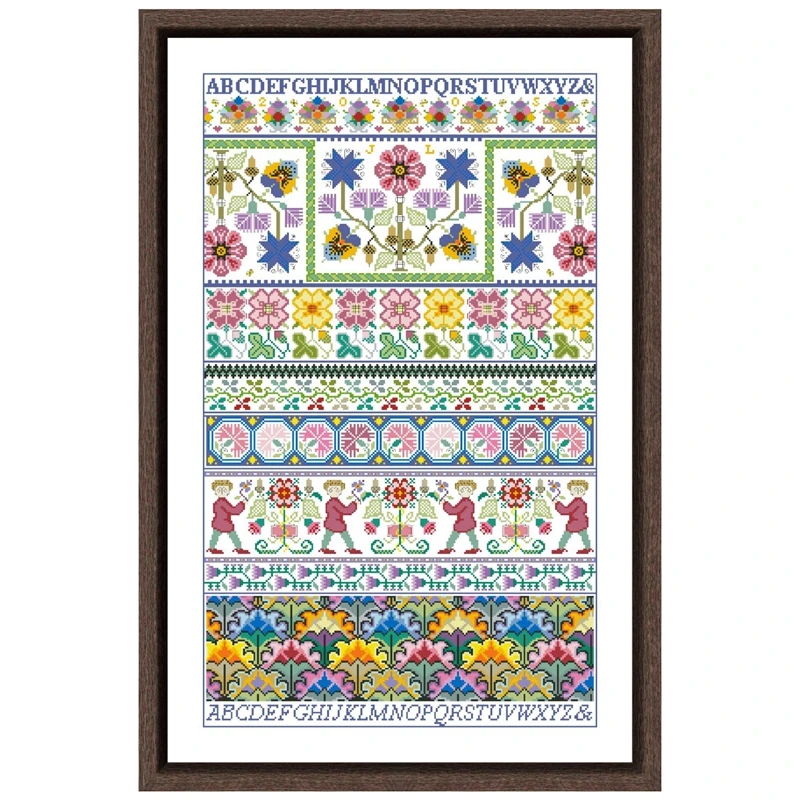 

Наборы для вышивки крестом Plight of Fancy 18ct 14ct 11ct, ткань без печати, хлопковая нить, набор для вышивания «сделай сам», украшение для дома, стены