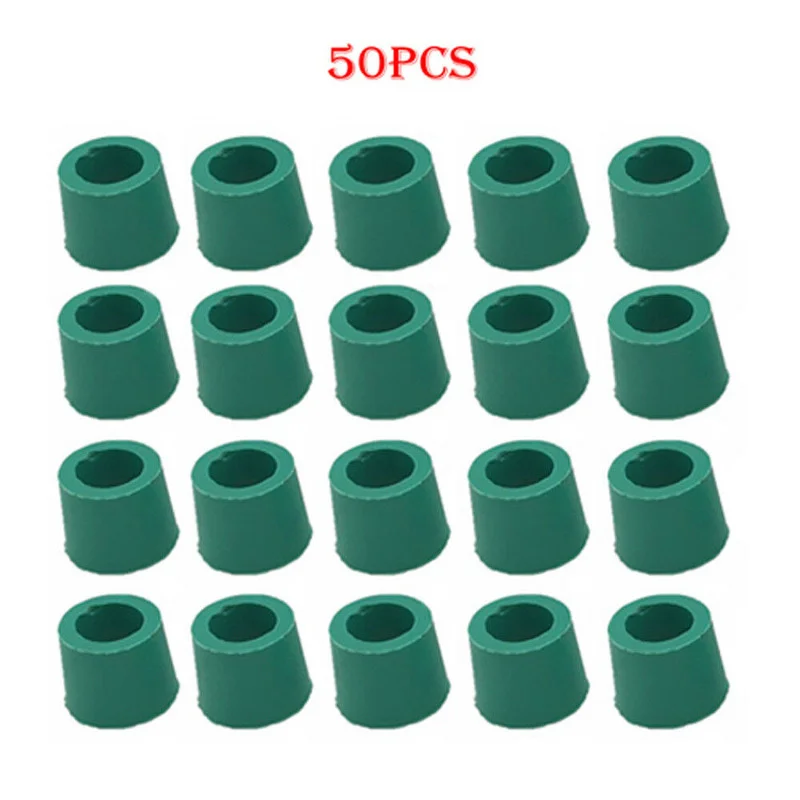 50pcs/lot Green Air Conditioning 1/4\'\' Charging Hose 1/4\'\' Valve Gasket Manifold Repair Seal Kit Replacement Car Accessories