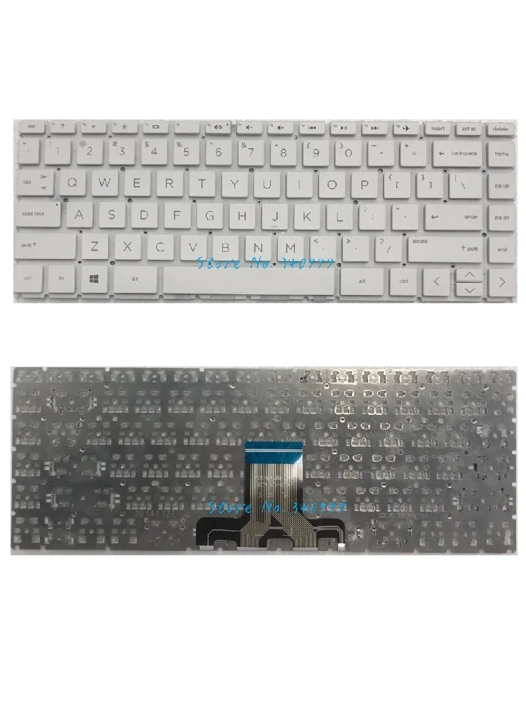 New US keyboard For HP Pavilion 14-cd 14-ce 14-CK Series 14m-cd 14t-cd 14M-CD 14-ce3019tx  14m-cd0001dx 14m-cd0003dx white