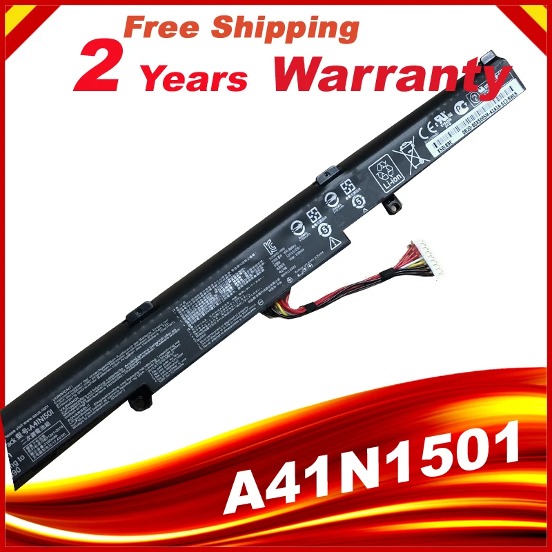 

HSW Special Cell A41N1501 Battery for ASUS GL752JW GL752 GL752VL GL752VW N552 N552V N552VW N752 N752V N752VW N752V fast shipping