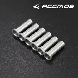 12pc/lot  Top Quality Aluminium Insert Fit  OD 8.8 mm ID 7.6 mm Carbon Arrows Shaft For Hunting