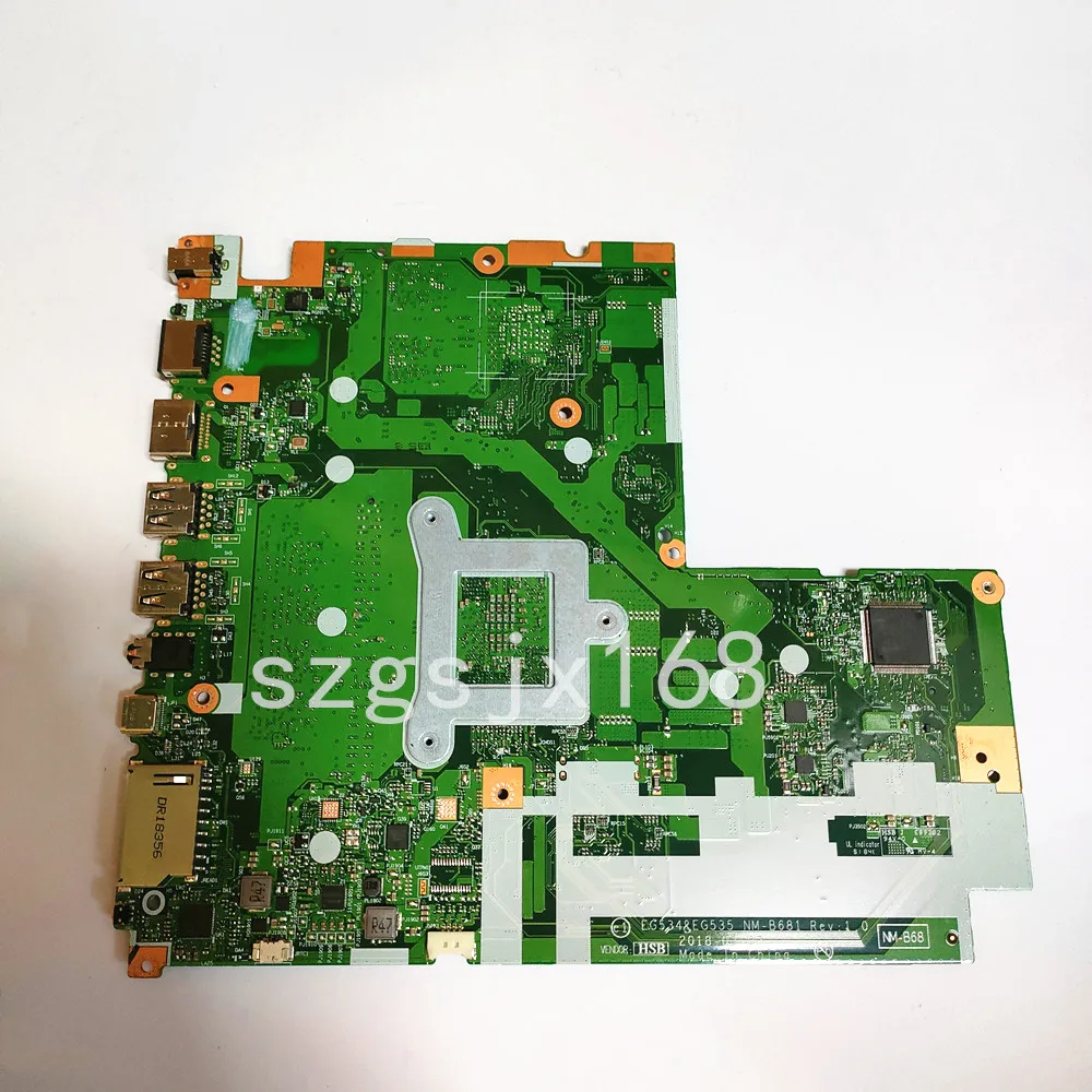 FOR  Lenovo Ideapad 330-15ARR Laptop  Motherboard  EG534 EG535 NM-B681 With / R5-2500 4GB-RAM 100% Fully Tested