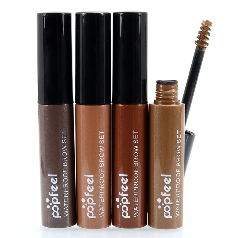 Waterproof Eyelashes Eyebrow Dye Pale Gel Long Lasting Professional Eyebrow Mascara Eyebrow Shadow Makeup Waterproof Gel TSLM1