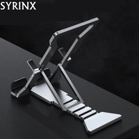 2022 Mini Desktop Multi-Angle Folding Mobile Phone Holder Hollow Plastic Tablet Stand Portable For Iphone 12 11 8 7 pro Support