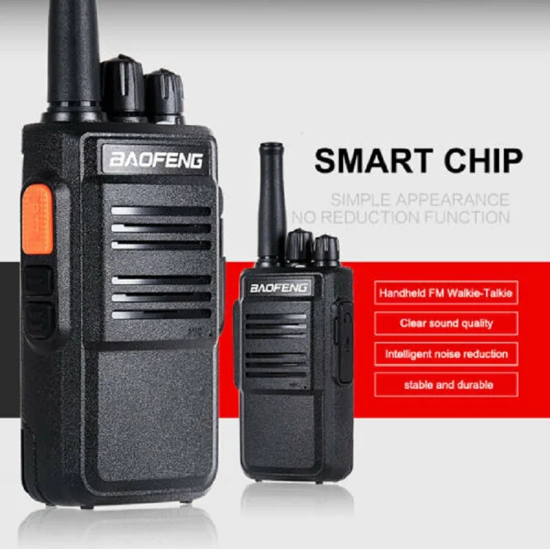 Baofeng الذكية BF-M7 لاسلكي تخاطب طويلة المدى 2-Way راديو المحمولة لحم الخنزير 10 كجم M7 في الهواء الطلق عالية الطاقة 1-50 كجم المحمولة الصغيرة