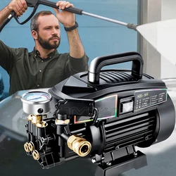 SH-S6 High Pressure Cleaner Portable Household Car Washing Pump 220V High Power Automatic Cleaning Car Washing Machine 2000W