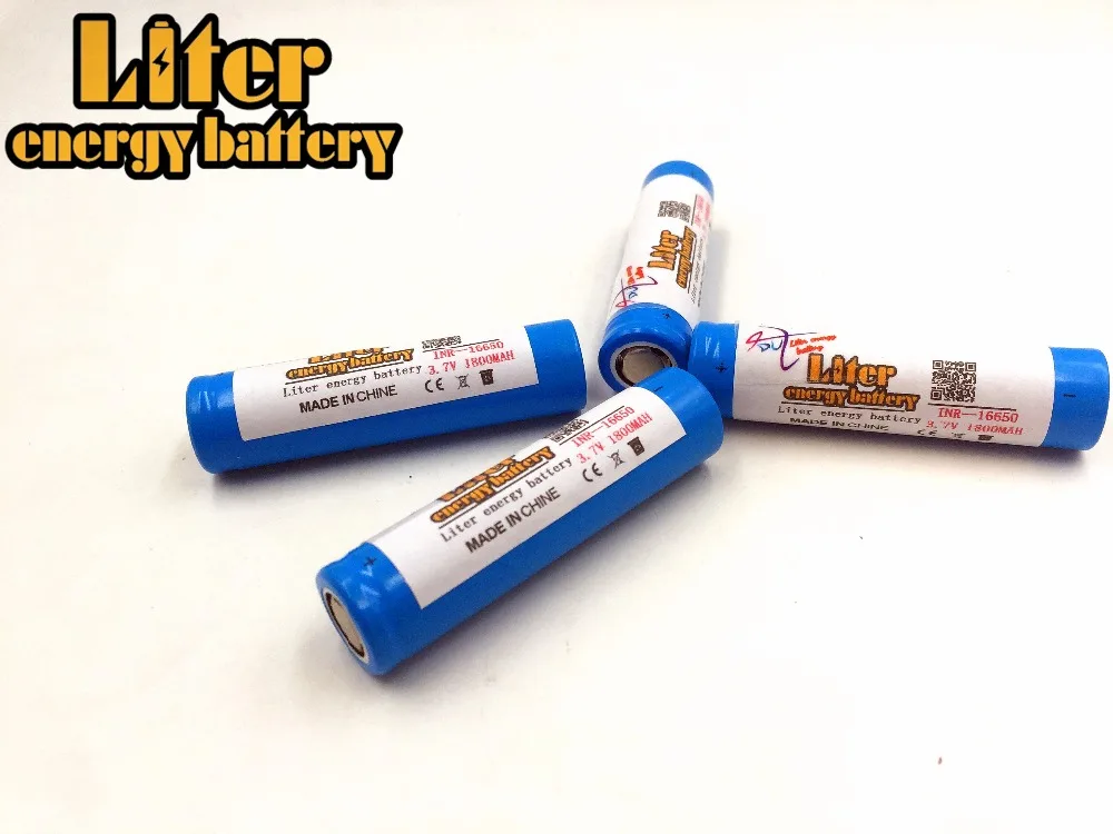 Liter energy battery 16650 1800mah 3.7V 9.25Wh Li-ion rechargeable battery Original  UR16650ZTA