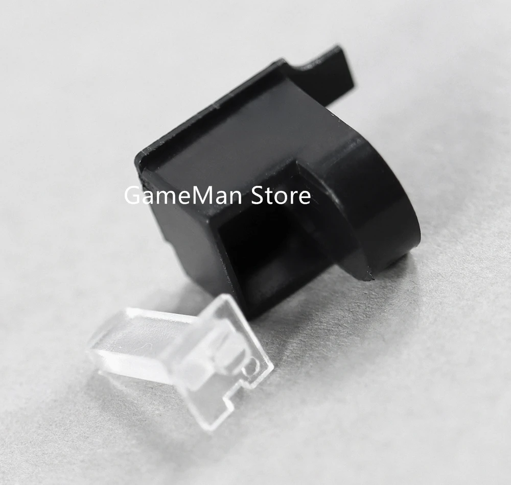 Ocgame substituição original parte da dobradiça do meio concha com habitação led lock light peças para 3dsxl 3ds ll