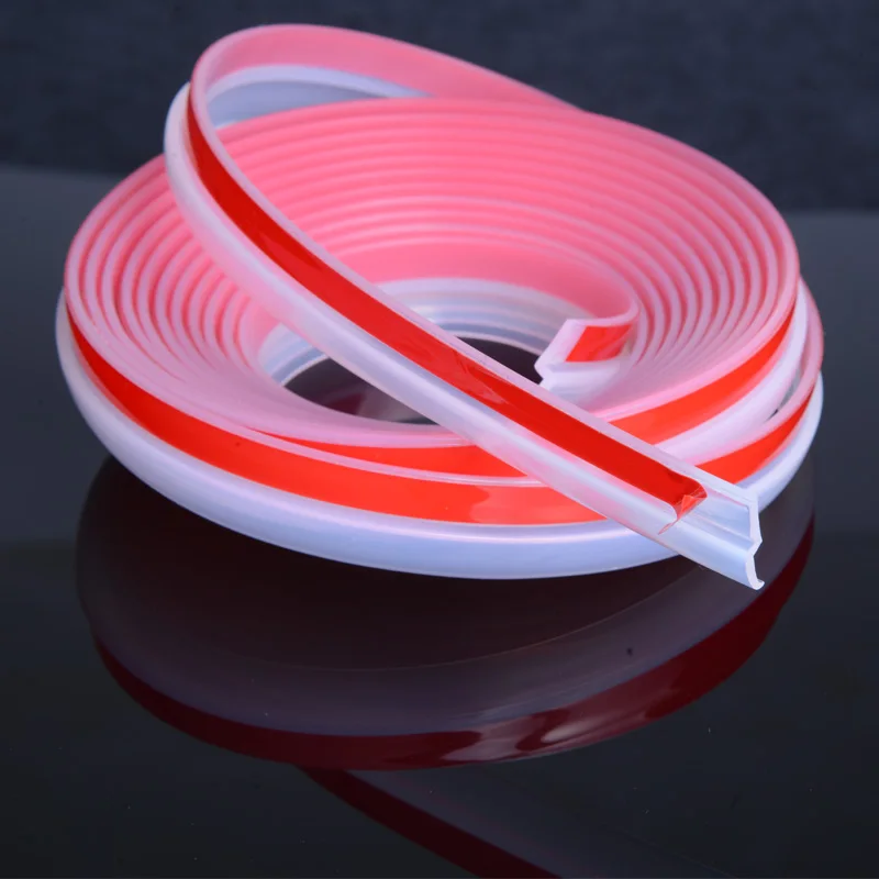 Transparent Z Type Auto Rubber Seals Car Door Sealing Strip Weatherstrip Edge Trim Noise Insulation 2-8 Meters Sound Insulation