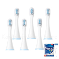 Xiaomi Mitu MES801 Electric Toothbrush Replacement Heads For Kids SOOCAS C1 Soft Brush Head Vacuum Packing With 3-6 Years Child