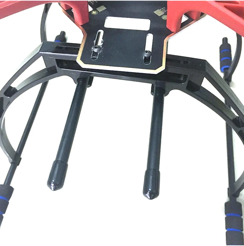 FEICHAO F330 F450 F550 Frame Landing Gear Landing Skid Fpv Aerial Photography Gimbal Damping Tall Foot Stool-Black