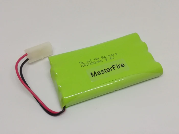 MasterFire Original 8x AA 9.6V 1800mAh Ni-MH Battery Cell Rechargeable NiMH Batteries Pack for Helicopters Robots RC Cars Toys