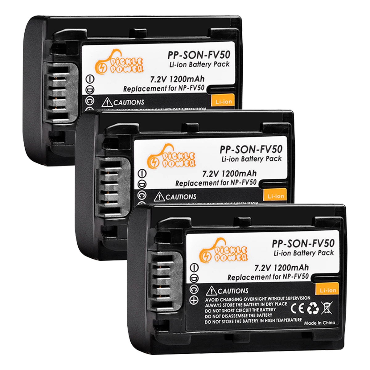 ดองพาวเวอร์1200mAh NP-FV50แบตเตอรี่ FV50 NP สำหรับ Sony NP-FV30 NP-FV40 HDR CX390 290E PJ510 820E 790E 660E XR260 PJ50E CX700E