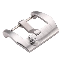 Roestvrij Stalen Horloge Gesp 16mm 18mm 20mm 22mm Zilver Gepolijst Sluiting Horlogeband Horlogeband Accessoires