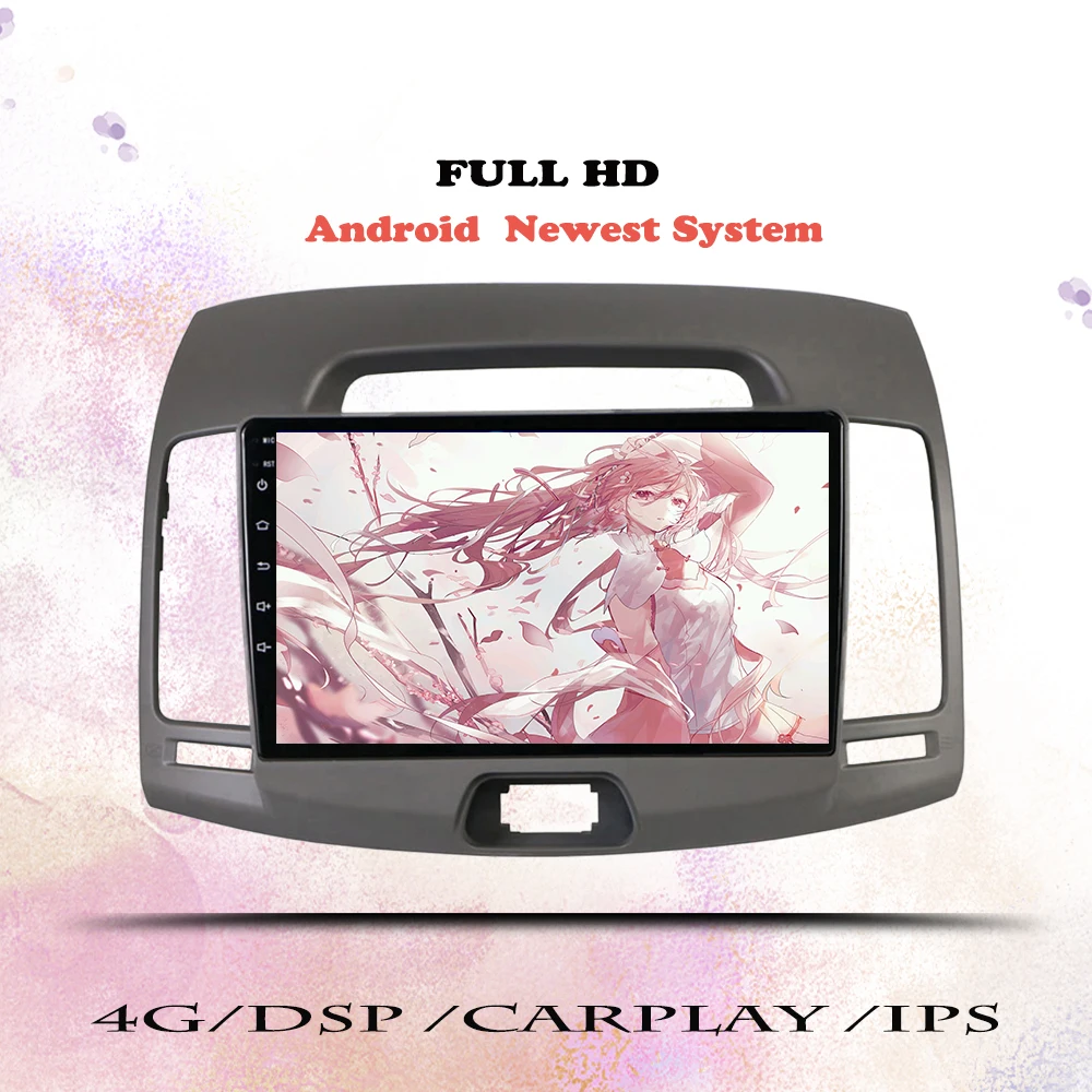 Android 13.0 screen Car DVD Player For Hyundai Elantra HD 2006  2007 2008 2009 2010 GPS Auto Radio Stereo Multimedia Head Unit