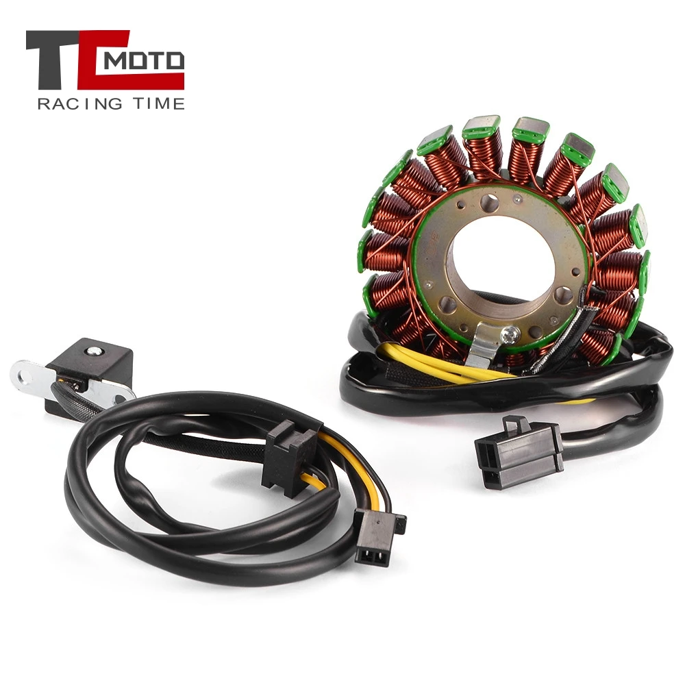 

TCMOTO Generator Magneto Stator Coil For Kawasaki EX250 ZZR250 Ninja 250 GPX250R II EL250 Eliminator 250 252 KLE250 Anhelo