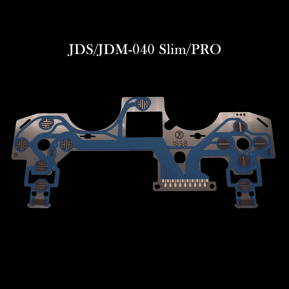 ل PS4 برو سليم JDM 030 040 055 تحكم غشاء موصل لوحة المفاتيح الكابلات المرنة ل PS2 PS3 أزرار الشريط لوحة دوائر كهربائية