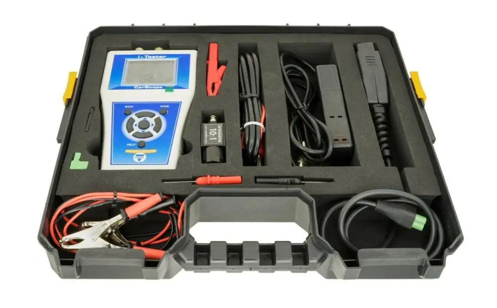 

CarScope i-Tester Master Kit анализатор двигателя, многофункциональный инструмент, используемый как с бензиновыми, так и с дизельными автомобилями