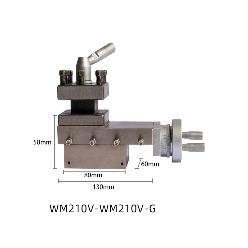 180 210 lathe tool post WM180V /PL180V/square tool post lathe accessories