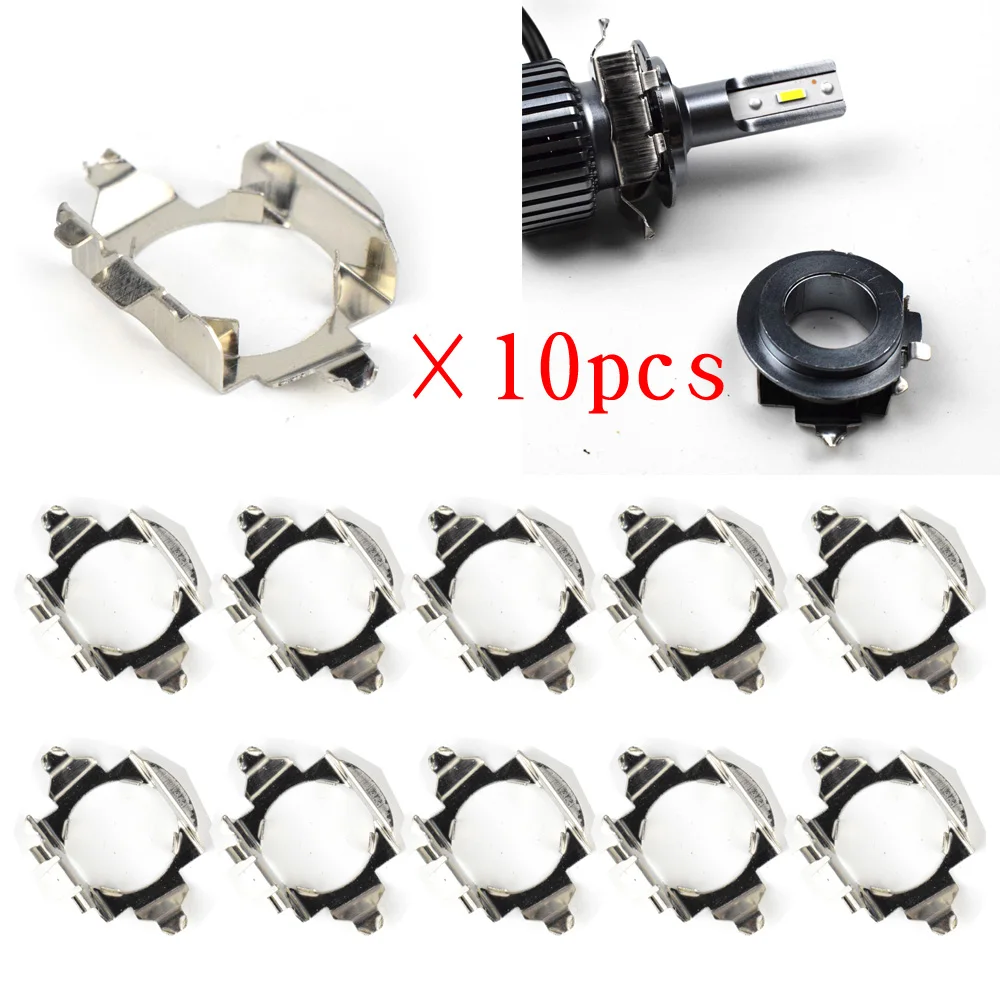 H7 Socket Car Accessories Led Headlights Base Holder For Mercedes Benz B&ML Volkswagen Old Octavia Opel Ford Explorer 10Pcs D120