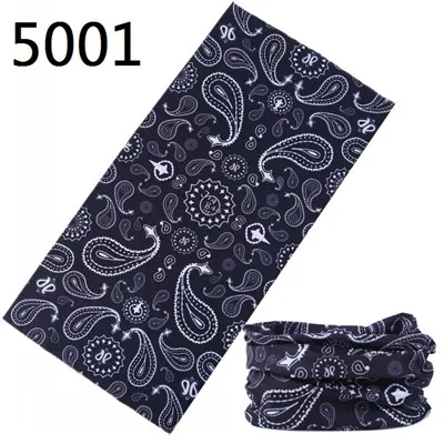 New Paisley Pattern hijab Bandana Scarf With Seamless Neck Tubular Shape Standard Tube Face Mask Bicycle Head Ski Headwear