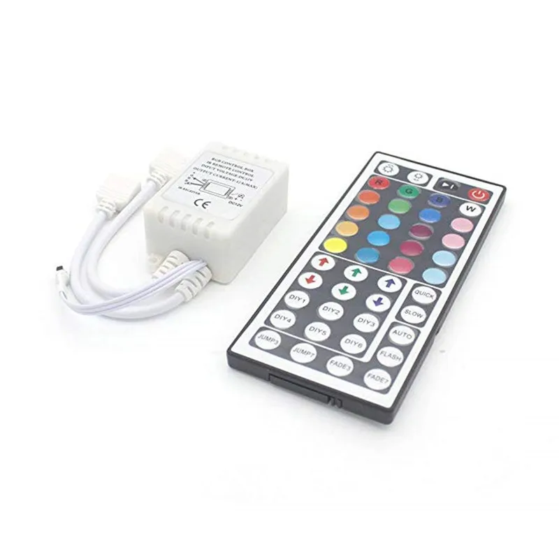 Led Controller LED IR RGB Controler LED Lights Controller IR Remote Dimmer DC12V For RGB 3528 5050 LED Strip