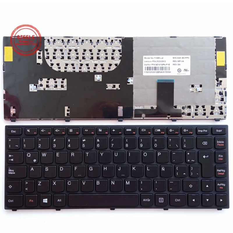 SP New Keyboard FOR Lenovo Ideapad Yoga 13 V-127920FS1 25202897 YOGA13 ISE ITH IFI